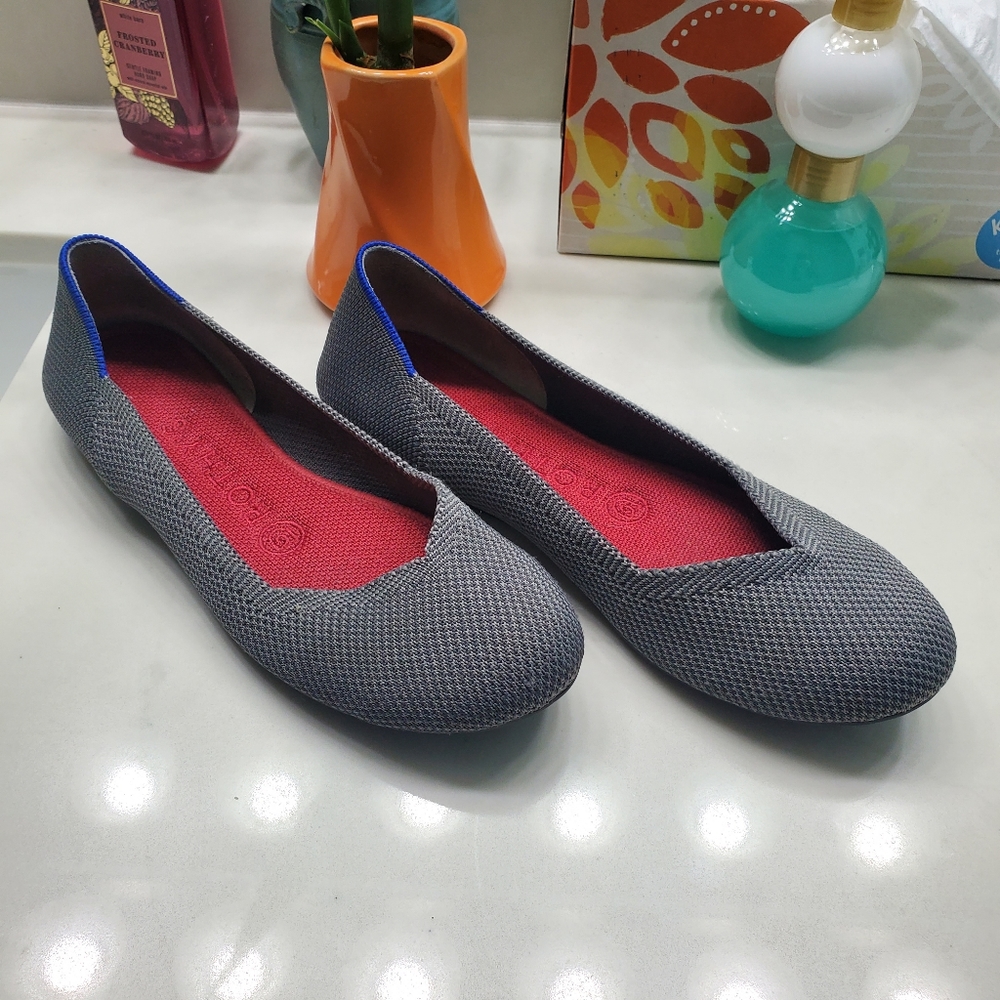 Rothy's charcoal flats